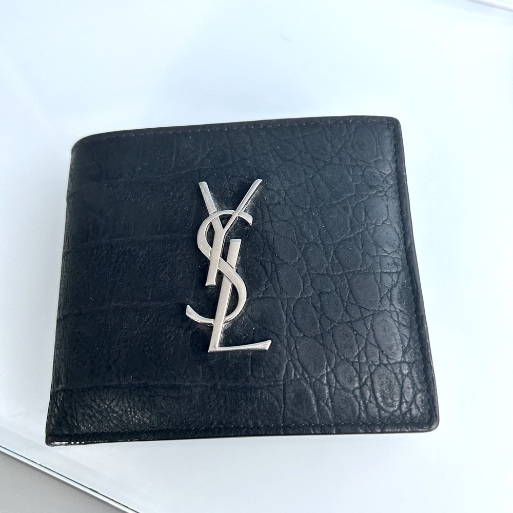 YSL single fold wallet